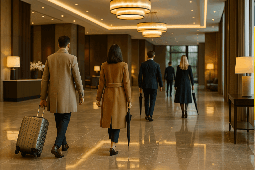 Hospitality: Lobby Shine vs Wet Feet